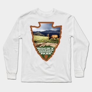 Rocky Mountain National Park arrowhead Long Sleeve T-Shirt